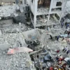 غزہ پر اسرائیلی حملوں میں 3 فلسطینی شہید