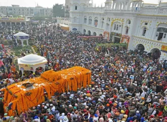 بابا گرو نانک کے 556ویں جنم دن کی تقریبات ننکانہ صاحب میں جاری