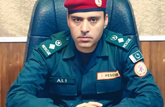 ریسکیو 1122 جھنگ میں نئے ڈسٹرکٹ ایمرجنسی آفیسر علی حسین نے چارج سنبھال لیا