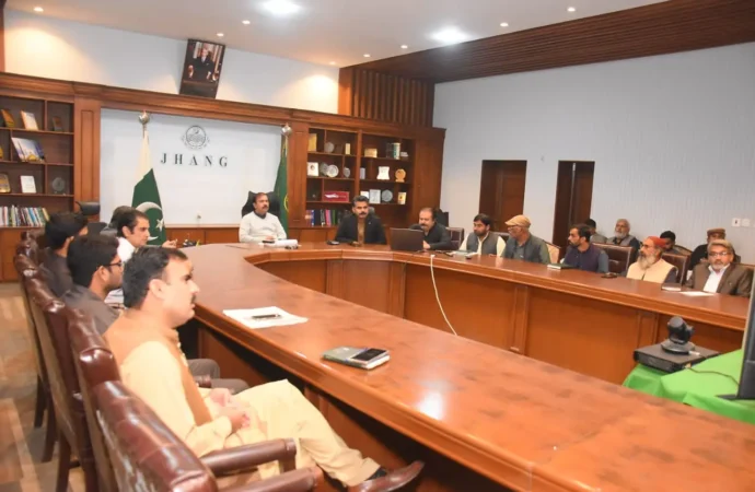 15 دسمبر سے شروع ہونے والی چار روزہ پولیو مہم کے حوالے سے ڈپٹی کمشنر کا محکمہ صحت اور دیگر محمکوں کے ساتھ جائزہ اجلاس