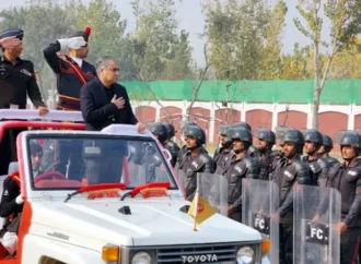 وزیر داخلہ کا ایف سی ٹریننگ سینٹر کا دورہ، پاسنگ آوٹ پریڈ کا معائنہ