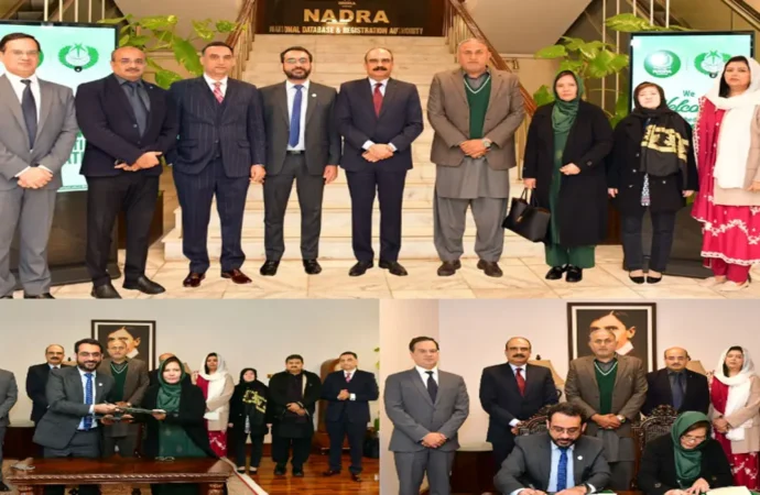 نادرا اور ریڈیو پاکستان کے درمیان سول رجسٹریشن سے متعلق عوامی آگاہی کے فروغ کیلئے مفاہمتی یادداشت پردستخط