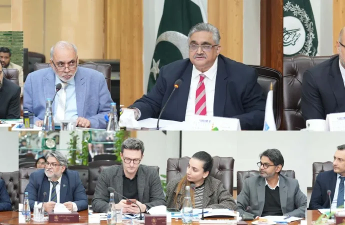 انتخابی نظام کی بہتری کیلئے پاکستان لیجسلیٹو، الیکٹورل، ڈیجیٹل گورننس اینڈ ایمپاورمنٹ منصوبے کا جائزہ اجلاس