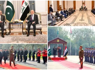 صدرِمملکت کی عراقی ہم منصب سے ملاقات، دوطرفہ تعاون مضبوط بنانے پر اتفاق