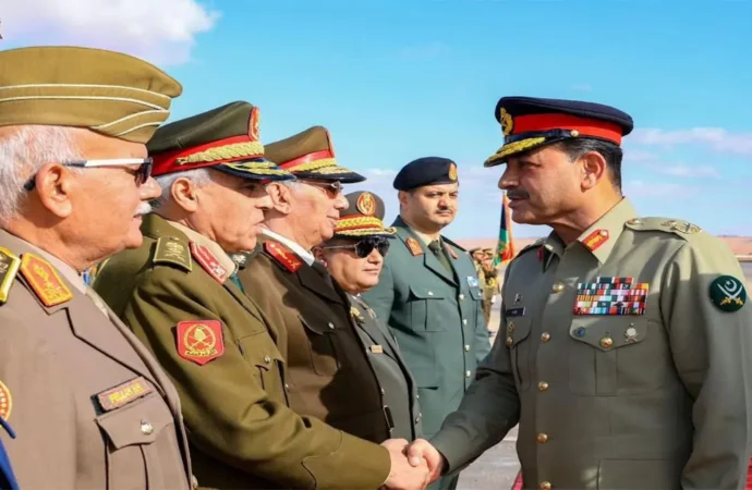 فیلڈ مارشل عاصم منیر کا لیبیا کے ساتھ دفاعی تعلقات مضبوط بنانے کے عزم کا اعادہ