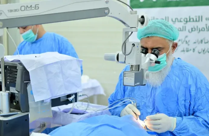 شاہ سلمان امدادی مرکز کا پاکستان میں 20 آئی کیمپس کا انعقاد