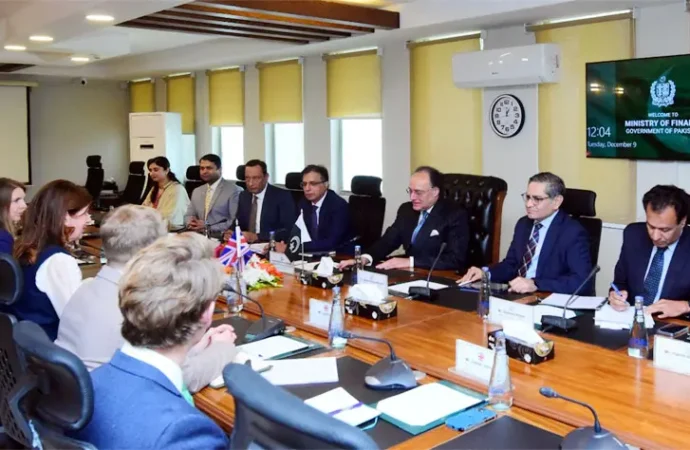 برطانیہ کا مختلف شعبوں میں پاکستان کو تکنیکی معاونت فراہم کرنے کے عزم کا اعادہ
