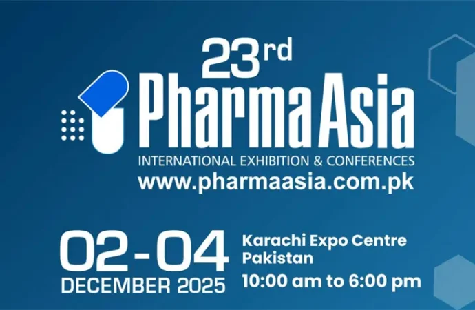 تین روزہ 23ویں فارماایشیاء بین الاقوامی نمائش  کراچی ایکسپوسنٹر میں شروع ہوگئی