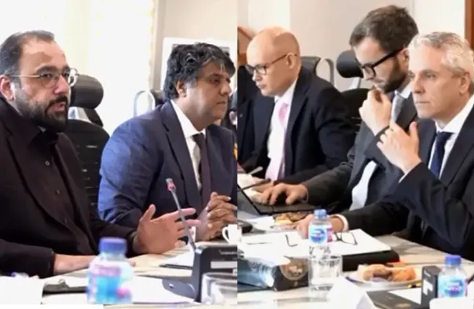 چوہدری سالک، یورپی یونین کے وفد کا جی ایس پی پلس فریم ورک پر تبادلہ خیال