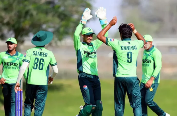 انڈر 19ایشیا کپ کرکٹ ٹورنامنٹ، پاکستان نے ملائیشیا کو 297رنز سے ہرادیا