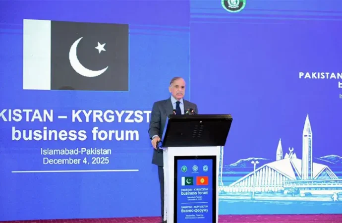 وزیراعظم کا کرغزستان کے ساتھ دوطرفہ تجارت20کروڑ ڈالر تک لے جانے کا عزم