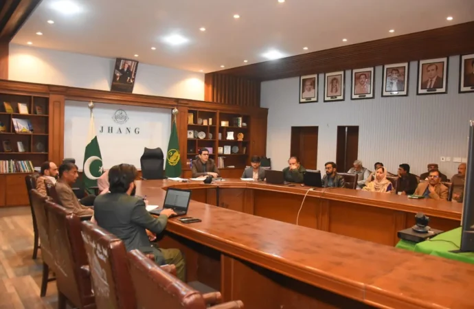 محکمانہ سروسز اور کارکردگی کا جائزہ لینے کے حوالہ سے اجلاس منعقد ہوا