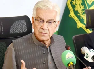 پی ٹی آئی دہشتگردوں کا بیانیہ ترک کرے،وزیر دفاع خواجہ آصف