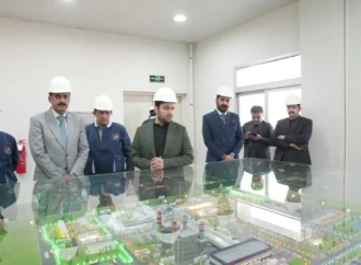 صوبائی وزیر توانائی ملک فیصل ایوب کھوکھر کا پنجاب تھرمل پاور پلانٹ کا دورہ