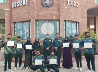 انٹرنیشنل CERT چیلنج 2025 میں ریسکیو 1122 جھنگ کی شاندار کارکردگی