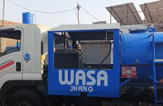 واسا کا بڑا اقدام,بیس سالہ عذاب کا خاتمہ، شہر کے وسط سے گندے پانی کی جھیل ختم ہونے لگی