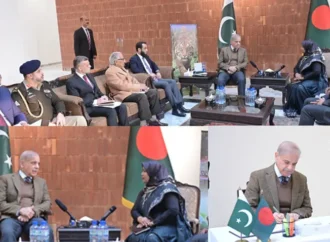 وزیراعظم کا بنگلا دیش ہائی کمیشن کا دورہ، بیگم خالد ضیاء کے انتقال پر اظہار تعزیت