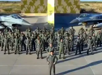 پاک فضائیہ کا دستہ فضائی جنگی مشق میں شرکت کیلئے سعودی عرب پہنچ گیا