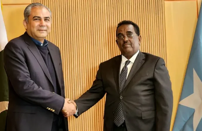 پاکستان اور صومالیہ کا انسداد دہشت گردی کے سلسلے میں تعاون مزید مضبوط بنانے پر اتفاق