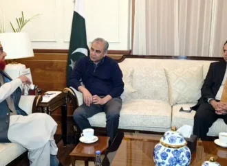 وزیر داخلہ محسن نقوی سے مفتی منیب الرحمن کی قیادت میں وفد کی ملاقات