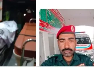 ضلع میں دو مختلف حادثات میں1ریسکیو اہلکار سمیت دوافراد جاں بحق 1شخص زخمی ہوگیا