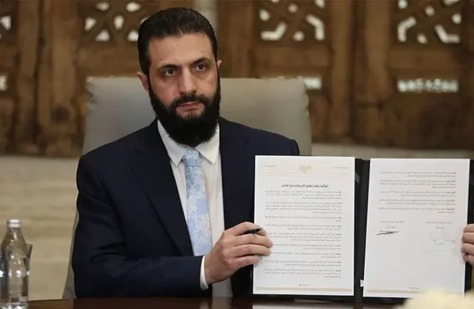 شام کی حکومت کا سیرین ڈیموکریٹک فورسز کیساتھ جنگ بندی کا اعلان