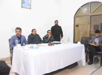 ڈپٹی کمشنر علی اکبر بھنڈرنے تحصیل اٹھارہ ہزاری میں ضلعی محکموں کے سربراہان و تحصیل ہیڈز کے ساتھ میٹنگ کی۔