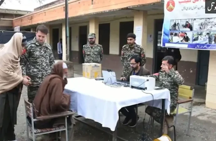 فرنٹیئر کور خیبر پختونخوا(نارتھ)کا لنڈی کوتل میں مفت آئی کیمپ کا انعقاد