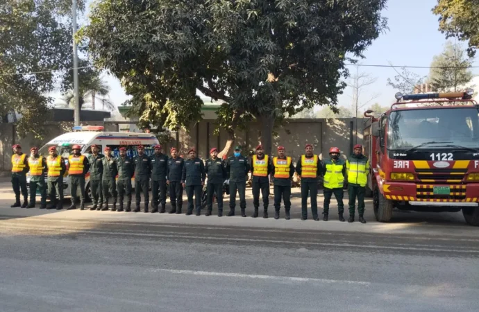 ریسکیو 1122 کی جانب کشمیری عوام سے اظہارِ یکجہتی کے لیے ایک عظیم الشان ریلی کا انعقاد کیا گیا،