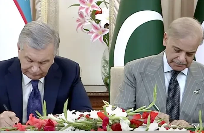 پاکستان اور ازبکستان کے درمیان 29 معاہدوں، مفاہمتی یادداشتوں پر دستخط