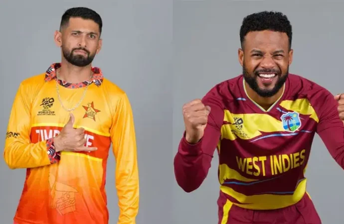 ٹی 20 ورلڈ کپ سپر ایٹ مرحلہ،ویسٹ انڈیز نے زمباوے کو 107 رنز سے ہرا دیا