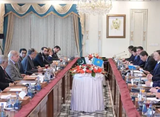 پاکستان اور قازقستان کا مختلف شعبوں میں دوطرفہ تعاون کو وسعت دینے کے مشترکہ عزم کا اعادہ