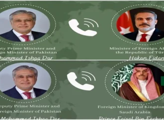 اسحاق ڈار کا ترک اور سعودی وزرائے خارجہ سے رابطہ، افغان جارحیت سے آگاہ کیا