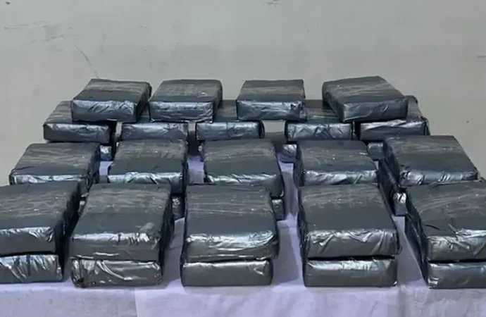 جنوبی امریکہ سے آنے والے کنٹینرز سے 41 کلوگرام منشیات برآمد