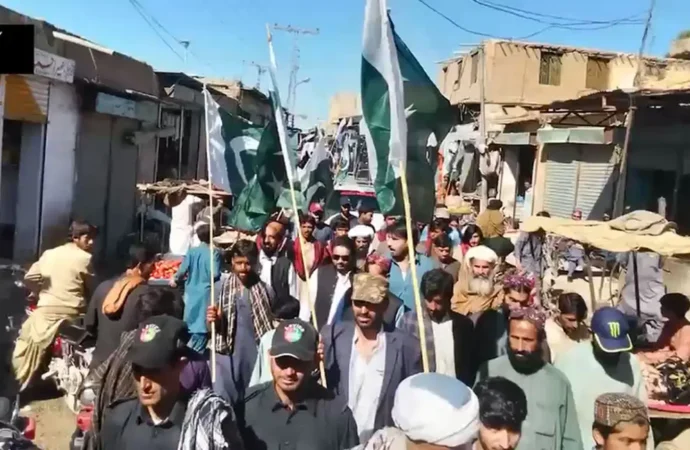 بلوچستان میں یوم پاکستان کی مناسبت سے پاکستان زندہ باد ریلیاں نکالی گئیں