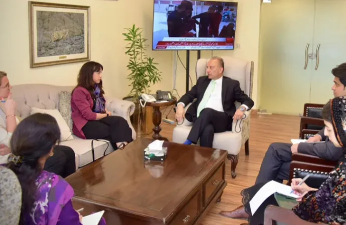 مصدق ملک کا گلیشیئرز کے پگھلاؤ سے متاثرہ ملکوں کے درمیان تعاون کے فروغ پر زور