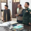 اسسٹنٹ کمشنر جھنگ رب نواز چدھڑ کا ڈسٹرکٹ کنٹرول روم کا اچانک دورہ، عملے کی حاضری چیک، غیر حاضر ملازمین کے خلاف کارروائی کی ہدایت
