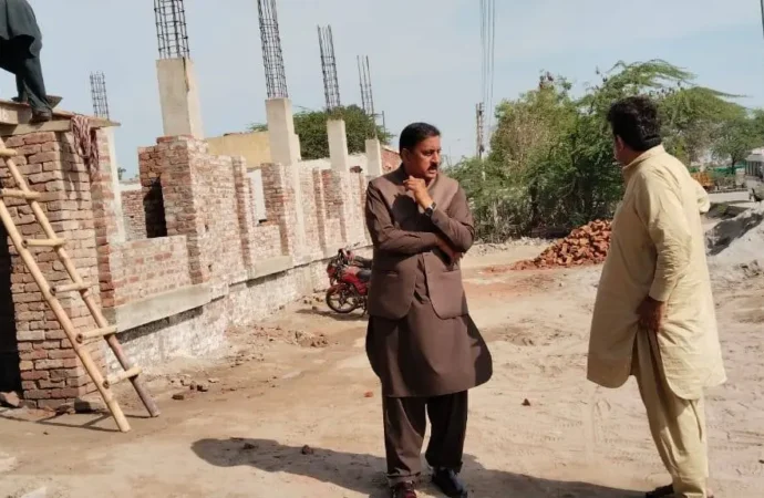 میونسپل کمیٹی جھنگ کی جانب سے لاری اڈا کی بحالی پر کام تیزی سے جاری ہے