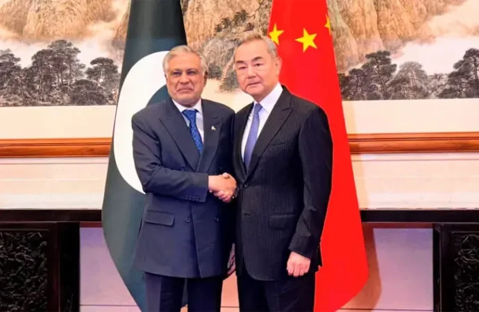 پاکستان اور چین کا خلیج و مشرق وسطی کے امن کیلئے پانچ نکاتی اقدام تجویز