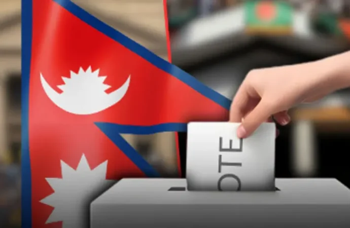 نیپال ، حکومت کا تختہ الٹنے کے بعد پہلے عام انتخابات میں ووٹ ڈالے گئے