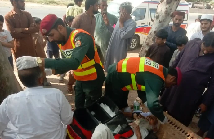 2 مخلتف حادثات میں 3 افراد میں زخمی ہوگئے، ریسکیو