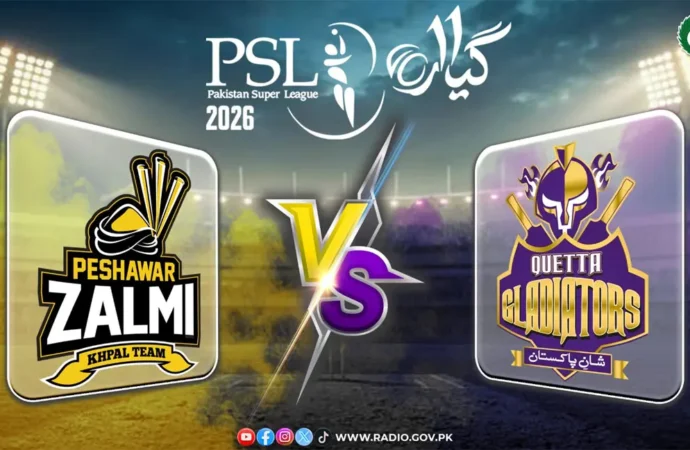 پاکستان سپر لیگ: پشاور زلمی اور کوئٹہ گلیڈی ایٹرز کے درمیان میچ کل کھیلا جائے گا