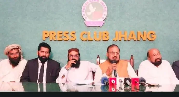 دفاعِ اسلام و استحکامِ پاکستان کیلئے متحد ہونا ہوگا،فیلڈ مارشل جنرل سید عاصم منیر کی قومی خدمات قابل قدر ہیں, سنی علماء کونسل جھنگ