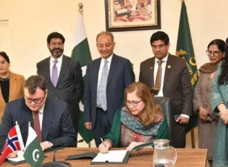 پاکستان ، ناروے کے درمیان موسمیاتی تبدیلی سے نمٹنے کیلئے معاہدے پر دستخط