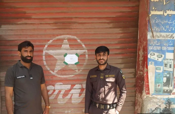 ضلع بھر میں ایل پی جی گیس کی مقررہ نرخوں سے زائد قیمت پر فروخت کے خلاف کریک ڈاؤن جاری،متعدد پوائنٹس سیل