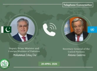 سیکرٹری جنرل اقوام متحدہ کا خطے میں امن و استحکام کیلئے پاکستان کی کوششوں کی تعریف