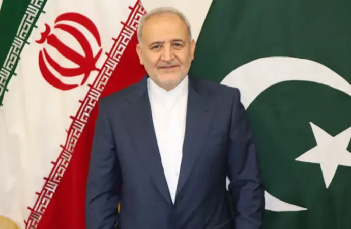 امن کے فروغ کیلئے پاکستان کا کردار قابل تعریف ہے، ایرانی سفیر