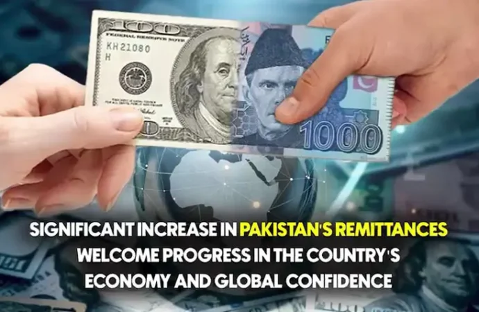 پاکستان کی ترسیلات زرمیں نمایاں اضافہ اوورسیزپاکستانیوں کے اعتماد کا عکاس