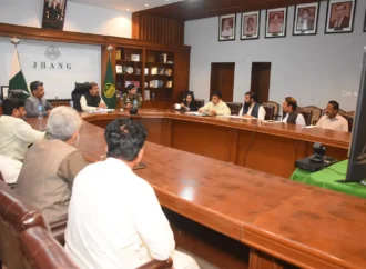 وزیر اعلیٰ پنجاب مریم نواز شریف کی ہدایت پر ضلع جھنگ میں گندم خریداری مہم 2026 کا باقاعدہ آغاز کر دیا گیا ہے