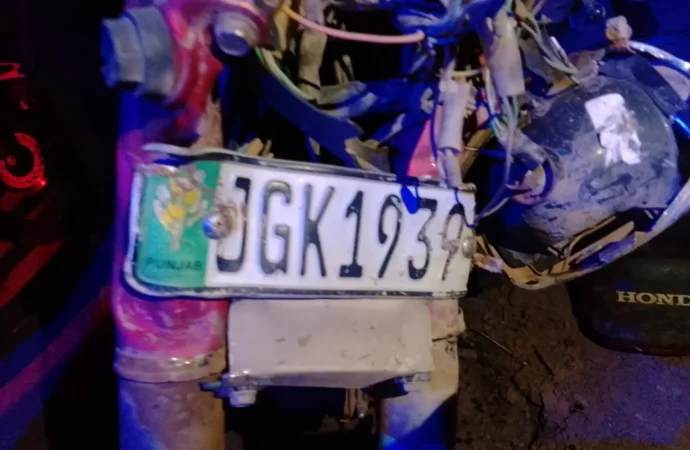 گوجرہ روڈ بائی پاس پر چک کھوکھرا کے قریب نامعلوم کار کی ٹکر سے موٹر سائیکل سوار جاں بحق،ریسکیو